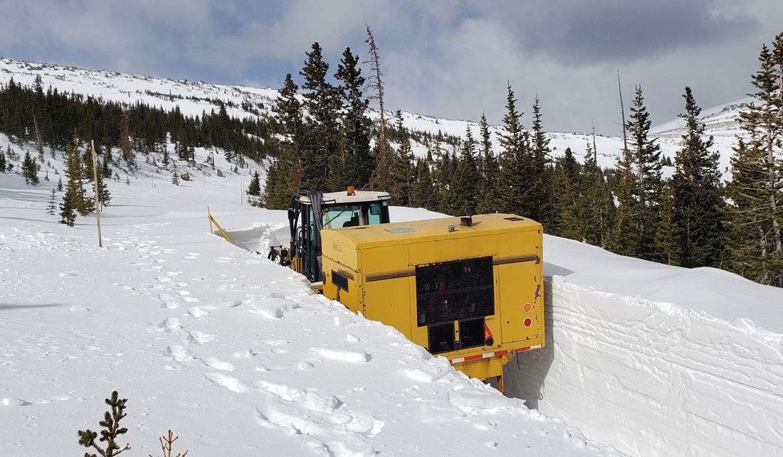 RMNP Makes Progress On Clearing Trail Ridge Road